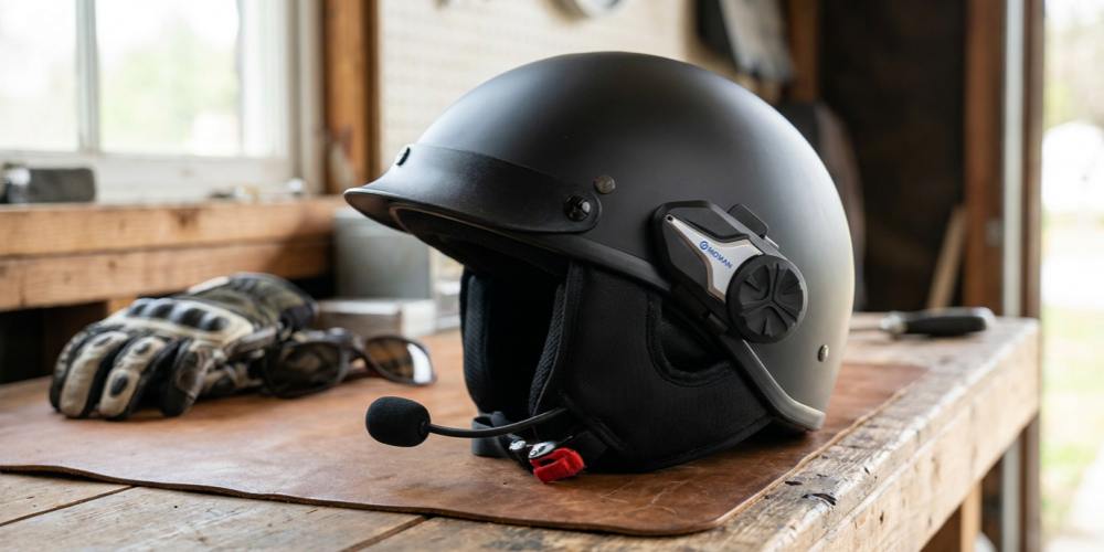 How to use Bluetooth headset for half helmet? A step-by-step guide