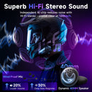 Moman H2S includes dynamic 40mm speakers for HiFi stereo sound.
