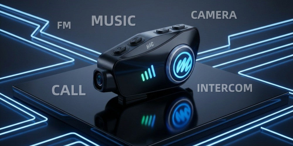 How do motorcycle Bluetooth headsets work?