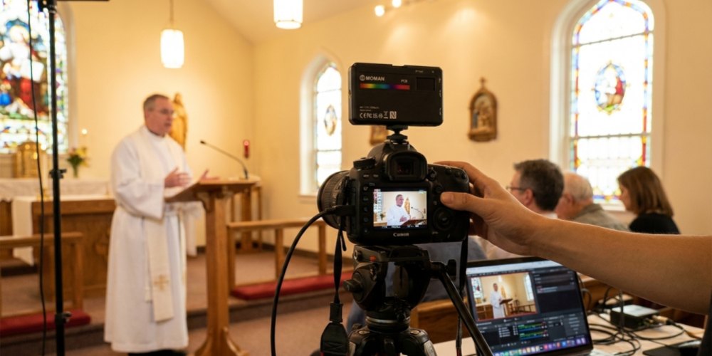 Live streaming equipment for small churches: Essential gear