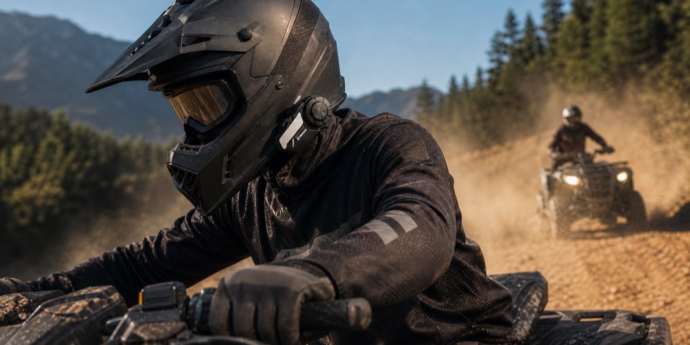 ATV helmet intercom: How to choose and what to use