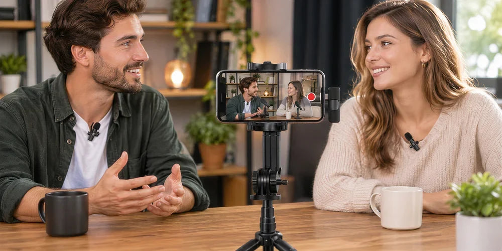 How to use podcast equipment for iPhone to record an episode