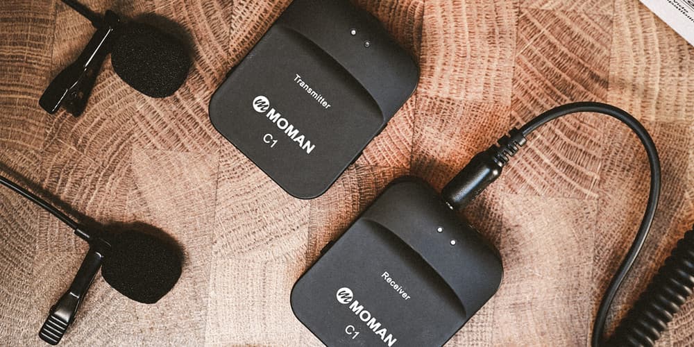 How to use wireless microphone for recording audio
