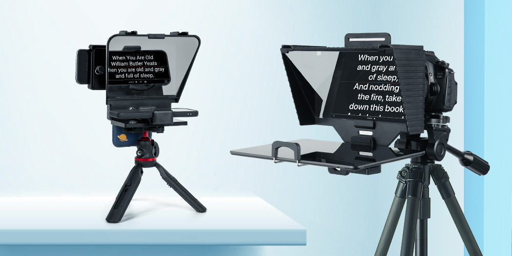 What is a teleprompter?