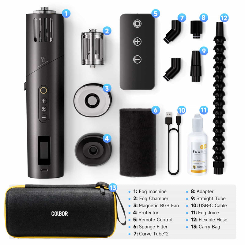 40W Smoke Fog Machine COLBOR CF5 | Moman 40W Smoke Fog Machine COLBOR CF5 | Moman