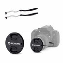 Lens Caps for Use with Film, Digital, and Video Cameras