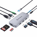 Moman CT9 best gift for amateur photographer has three USB 3.0 ports for laptop, MacBook, and other devices.