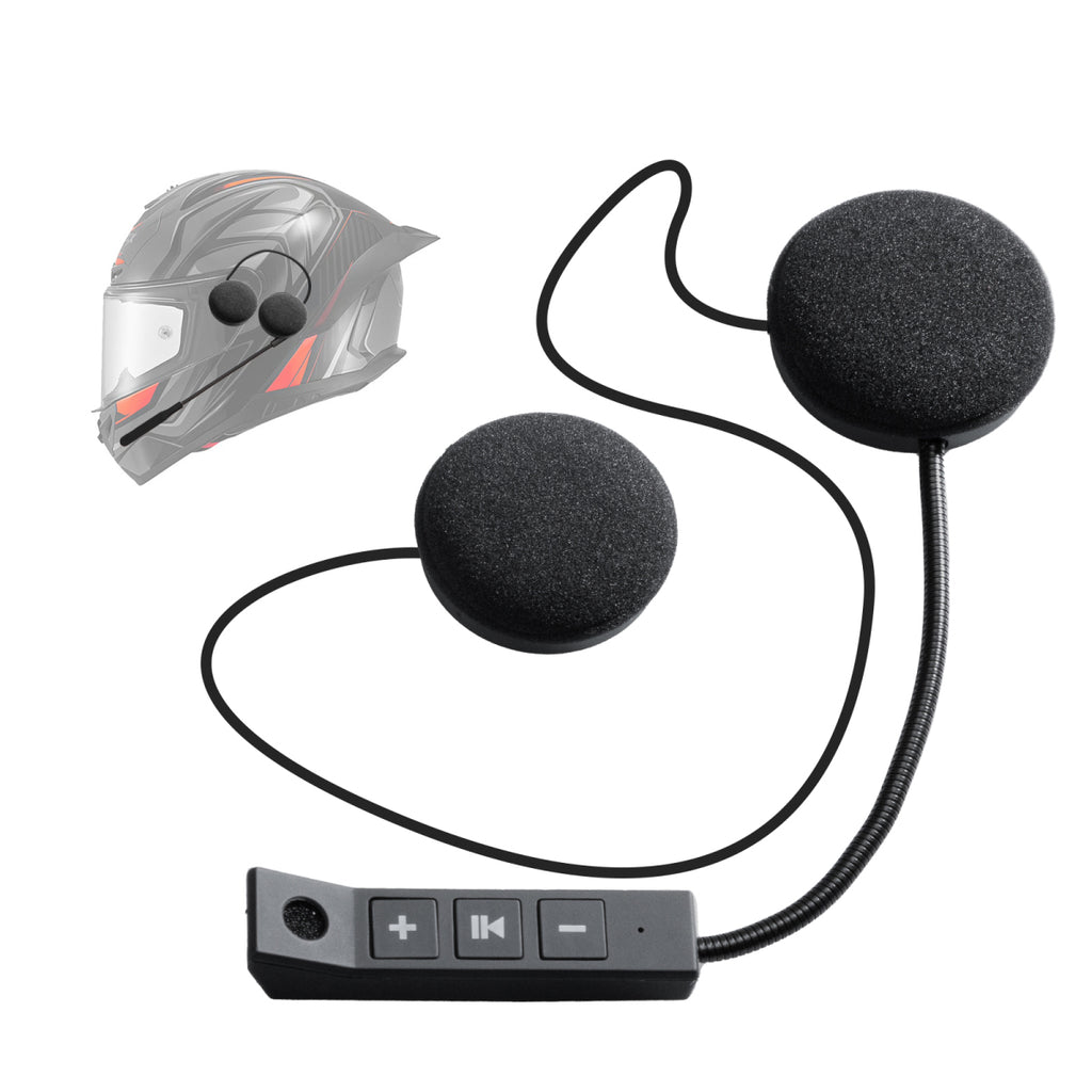 Moman H4 Best Wireless Earphones for Motorcycle Riding (Single Person Use)
