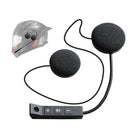 Moman H4 best wireless earphones for motorcycle riding is compact yet powerful. It allows for answering calls during sports.