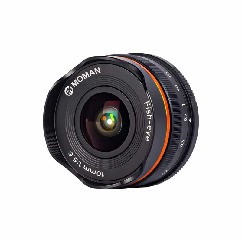 Moman 10mm F5.6 魚眼マニュアルフォーカスプライムレンズ