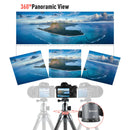 Moman CA50 best travel tripod for wildlife photography has a flexible ball head mount for 360-degree panoramic view.