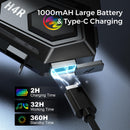 Moman H4R has an inbuilt li-ion battery with 1000mAH capacity. It has 32-hour working time and supports Type-C charging.