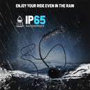 Moman H4 is of IP65 waterproof. You can feel free to ride in the rain.