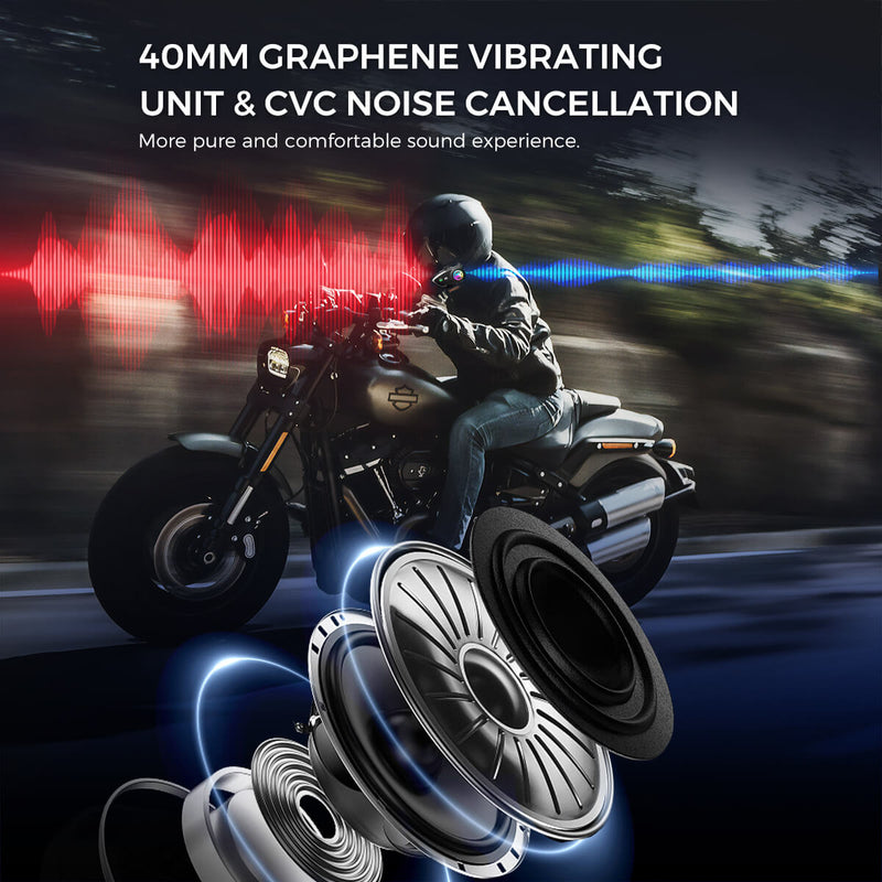 Motorcycle Helmet Bluetooth Intercom Moman H1 Moman