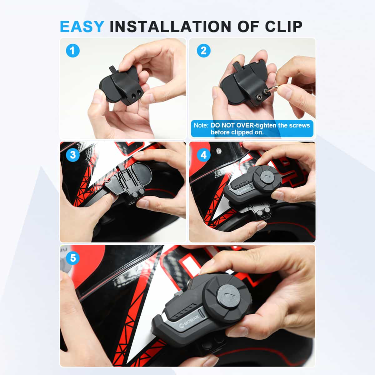 okmenさん専用 Moman H2 Bluetooth バイクヘルメットスピーカー | Moman