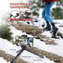 Moman TR01S small tripod for camera is designed to have 1/4" screw, expansion slot, and the non-slip rubber.