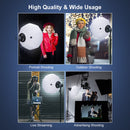 COLBOR BL65 softbox for photography has high quality and wide usages in portrait shooting, live streaming, advertising shooting.