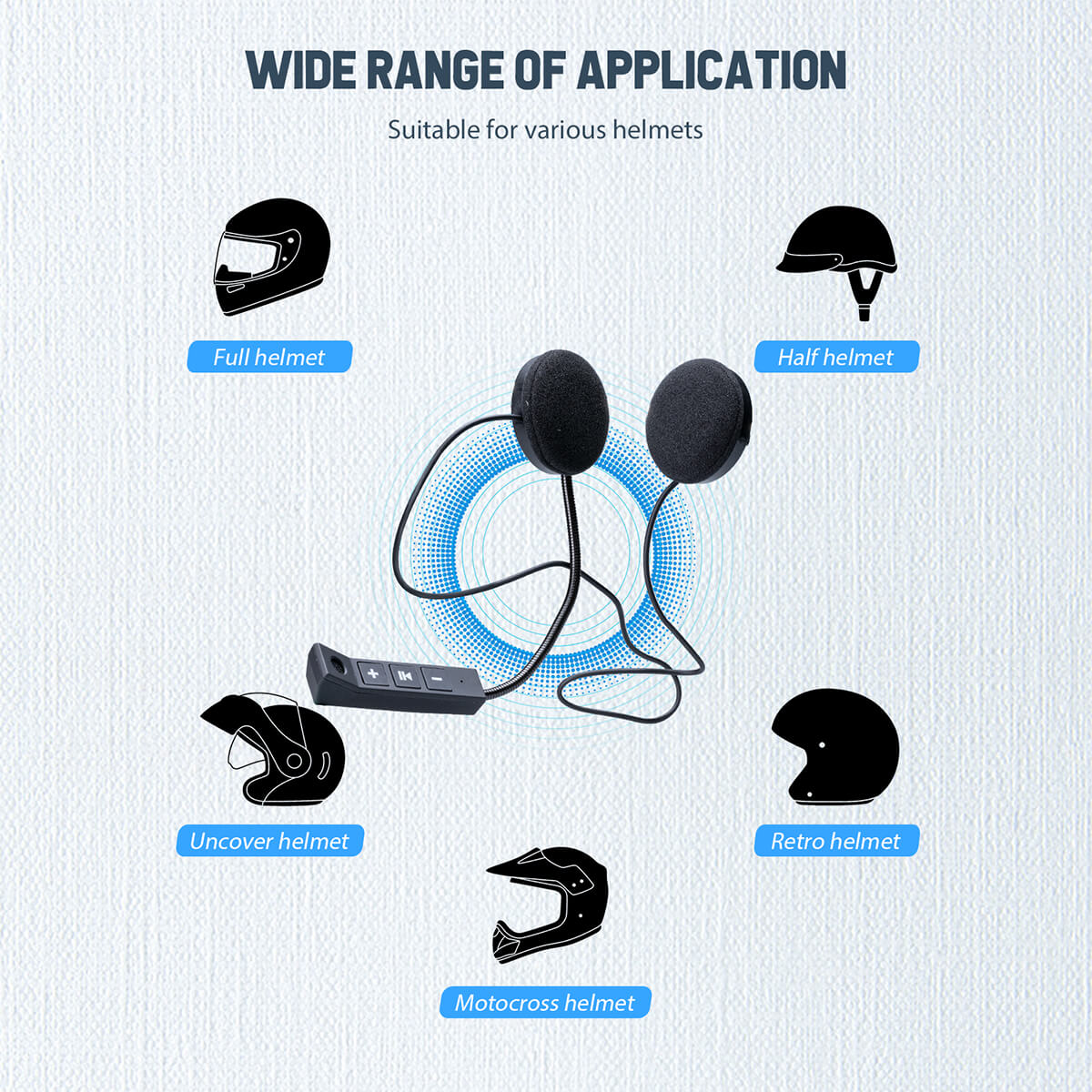 Best Wireless Earphones for Motorcycle Riding Moman H4
