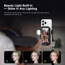Moman XView M4 AI Wireless Video Monitor for Phone, AI Gesture Control Selfie, iPhone Rear Camera View