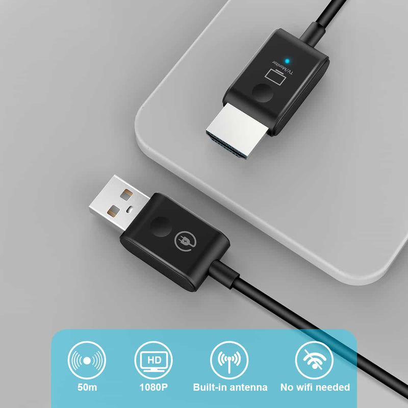 Thanks to the built-in antenna, Moman CS6 can create a stable wireless transmission within 50m.