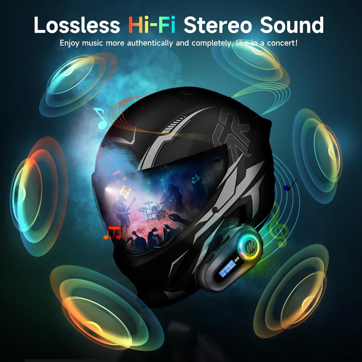 Bluetooth Headset with Display Moman H4M | Moman
