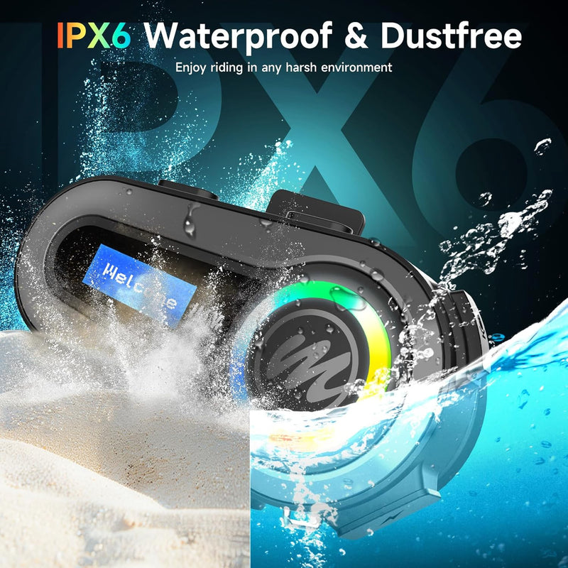 Moman H4M is IPX6 waterproofed and dust-free.