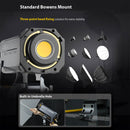 The three-point bead fixing solution of COLBOR CL330 is for extra stability. It is designed to have a built-in umbrella hole.