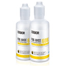 Two-bottle pack of COLBOR fog machine liquid