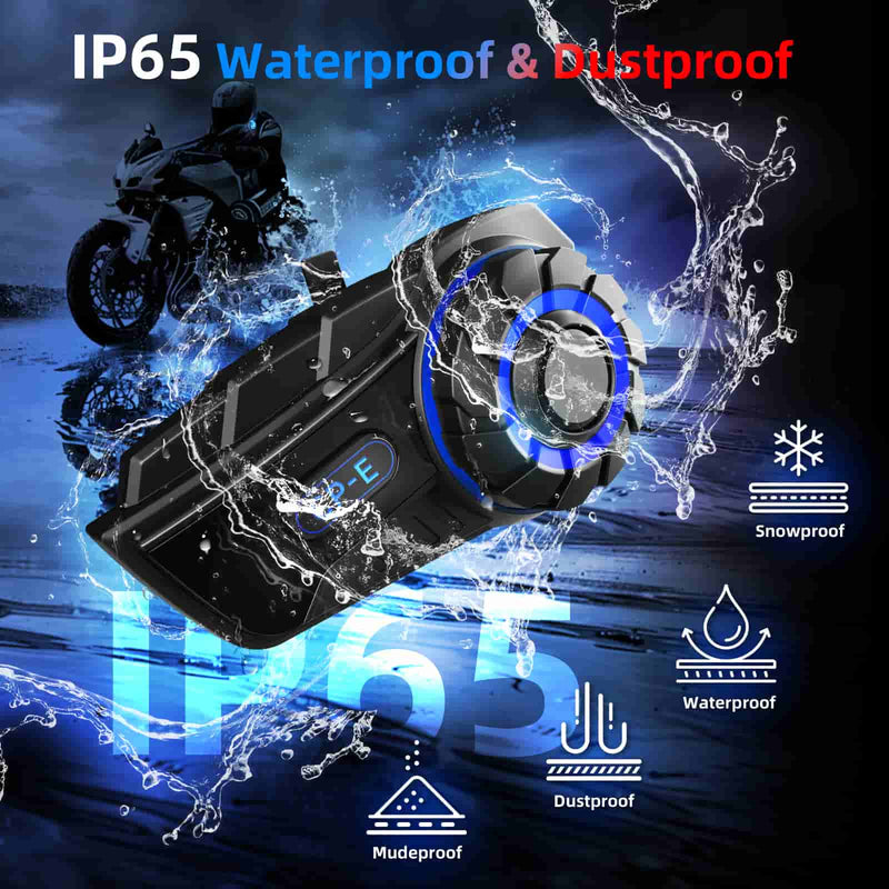 Moman CP-E is IP65 waterproof and dustproof.