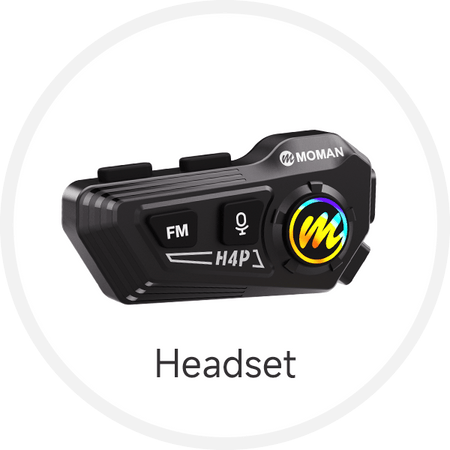 Moman H4P carries 3 glove-friendly buttons.