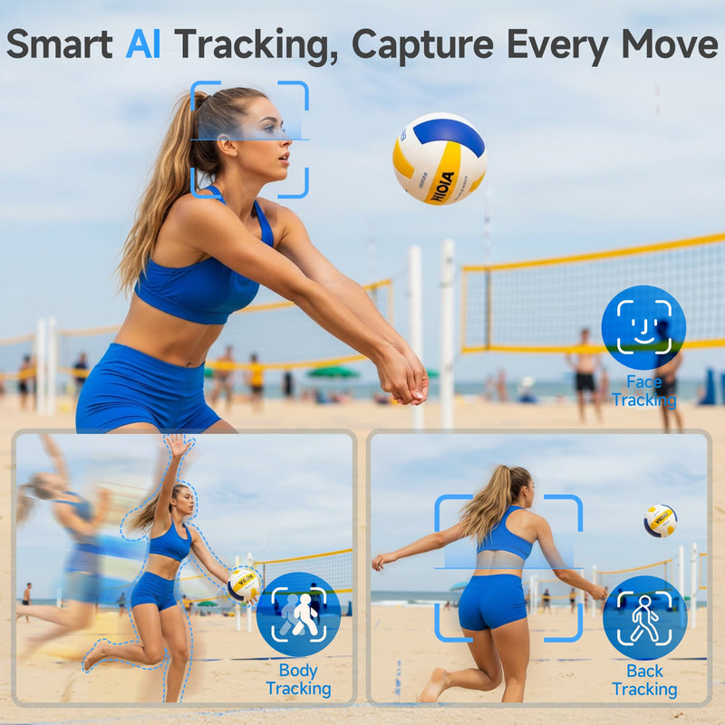 Moman TT07 features smart AI tracking, including face, body, and back tracking.