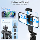 Moman TT07 carries a phone holder fitting 2.3-3.7in smartphones and a 1/4’’ screw for mounting cameras and more.