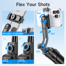 Moman TT07 is 360° panoramic rotatable and 270° tiltable.