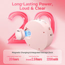 This Bluetooth amplifier speaker with wireless microphone features a range of 164 feet and a sound coverage area of up to 15,000 sq ft.