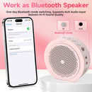 Moman A6 Max carries a button to activate Bluetooth mode and an AUX input port.