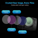 Moman AC6 filter has a double-sided multi-layer coating for clear images.