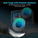 Moman AC6 filters are built with lightweight, durable aluminum.