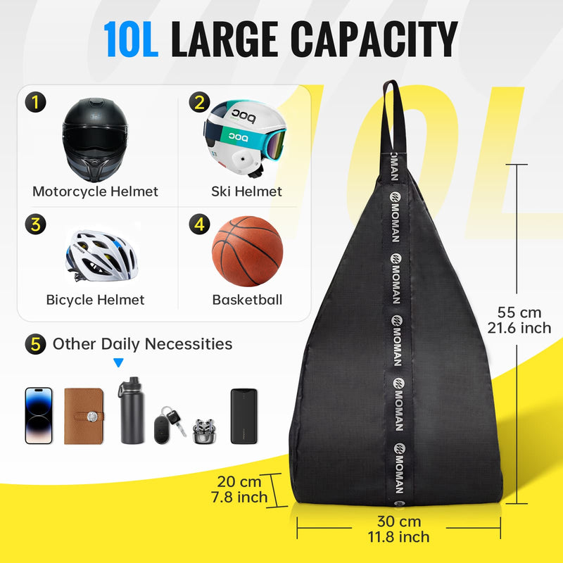 basketball motorcycle helmet Motorcycle Helmet Sling Bag Moman B1