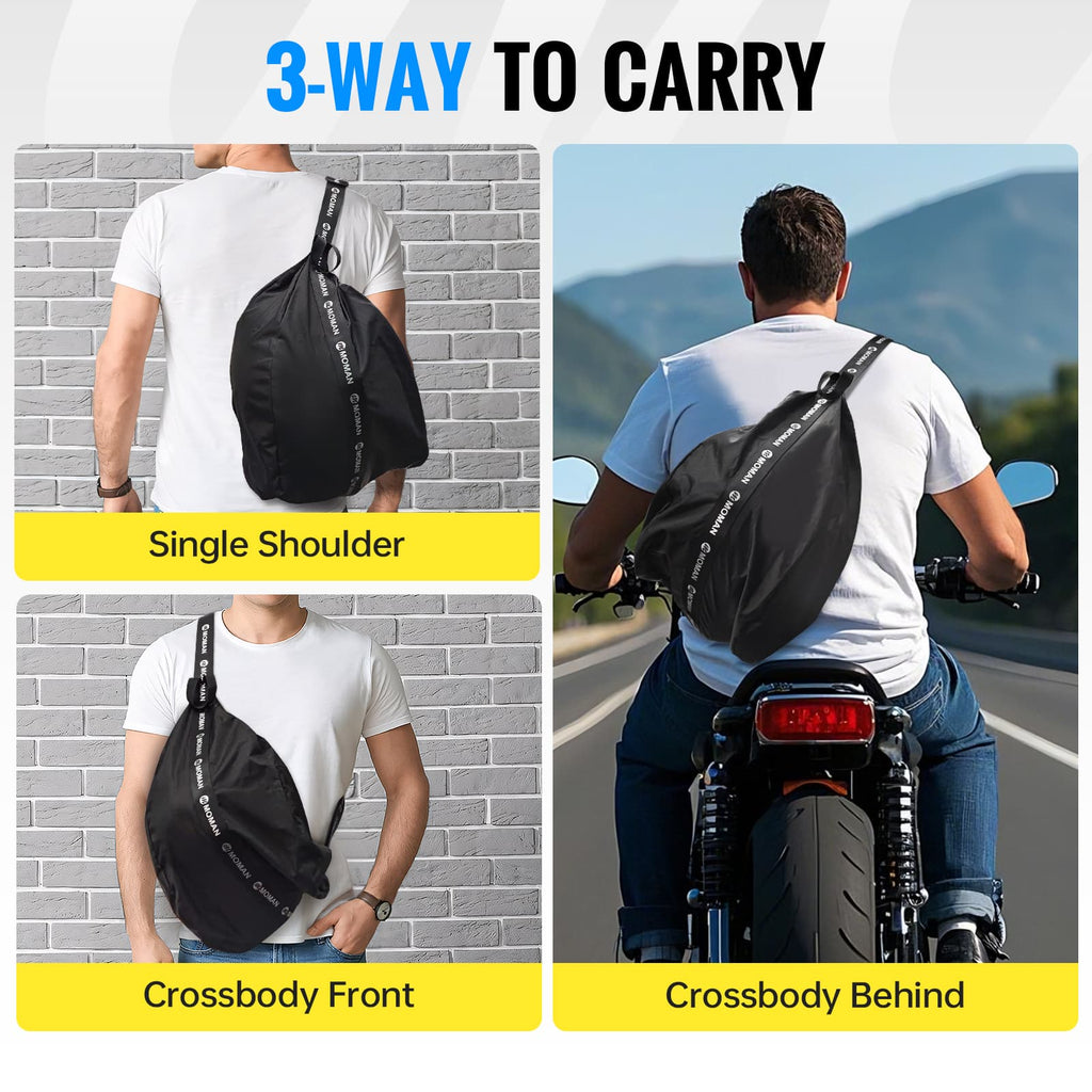 coleman motorcycle helmet bag Motorcycle Helmet Sling Bag Moman B1