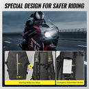 Moman B2R uses special design for safer riding, including reflective stripe and emergency information pocket.