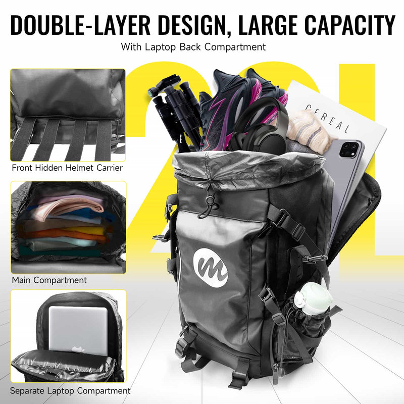 Best Backpack for Motorcycle Riding Moman BM2