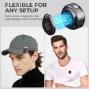 Moman Coin has a magnetic design to ensure flexible wear on hats, clothes, and more.