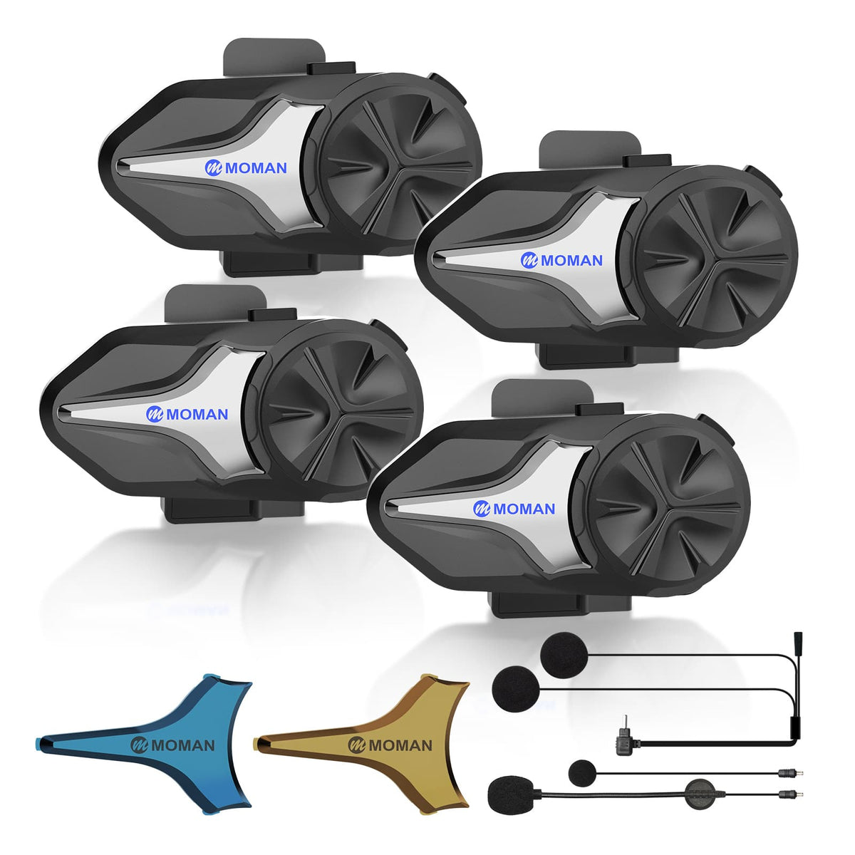 Mesh Motorcycle Intercom Moman CP-X | Moman