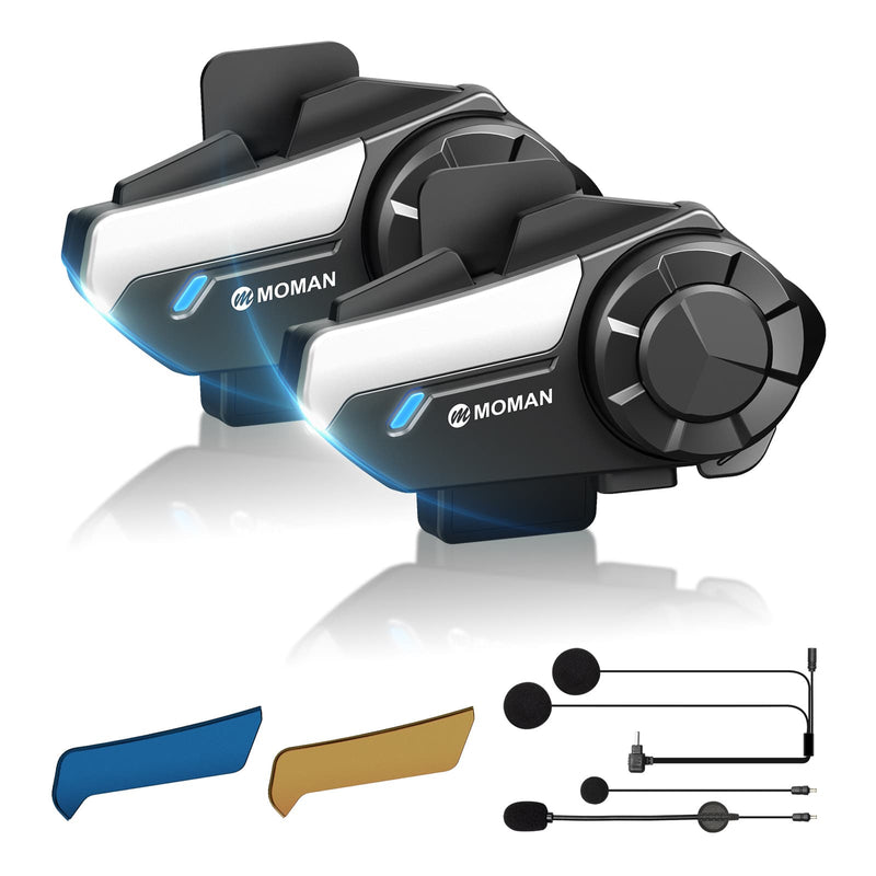オーディオマルチタスク機能付き Bluetooth インターコム Moman