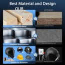 Moman HRW1 is made of selected pine wood and an integrated metal structure.