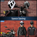 Moman HRW1 saves your space by organizing gear vertically.