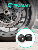 Moman M2 is installed on the vehicle tyres.