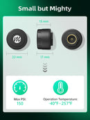 Moman M2 measures 22*17*13mm and can work in a wide range of temperatures.