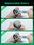 Moman M2 user guide to replace the battery