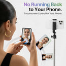 Moman XView M4 Touch Screen allows adjusting zoom in and out without going back to the phone.
